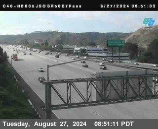 NB 805 at NB 805/5 Merge