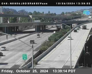 NB 805 at NB 805/5 Merge