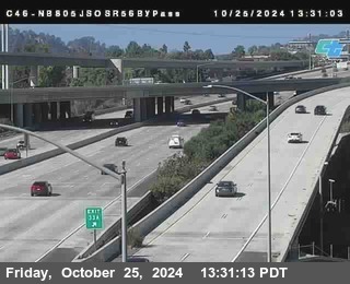 NB 805 at NB 805/5 Merge