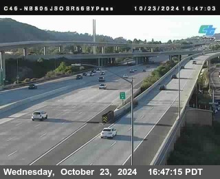 NB 805 at NB 805/5 Merge