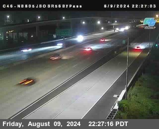 NB 805 at NB 805/5 Merge