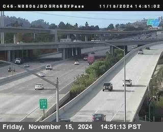 NB 805 at NB 805/5 Merge