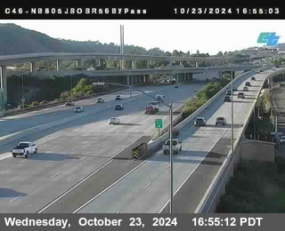 NB 805 at NB 805/5 Merge