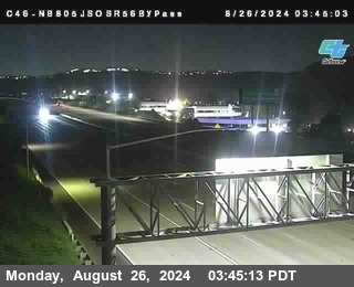 NB 805 at NB 805/5 Merge