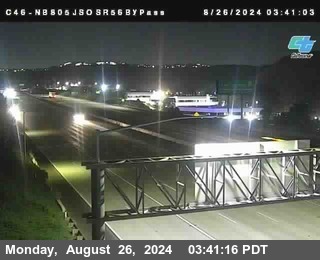 NB 805 at NB 805/5 Merge