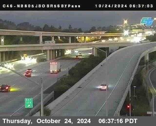 NB 805 at NB 805/5 Merge