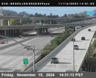 NB 805 at NB 805/5 Merge