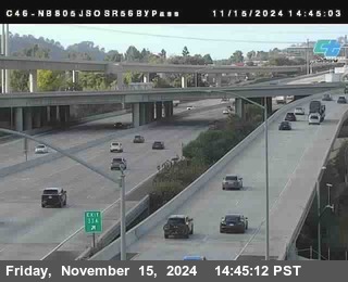 NB 805 at NB 805/5 Merge