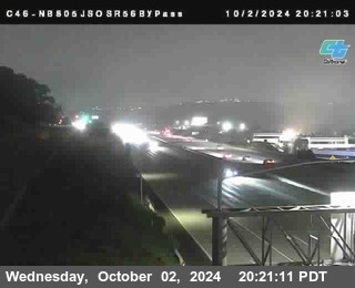 NB 805 at NB 805/5 Merge