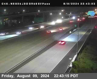 NB 805 at NB 805/5 Merge