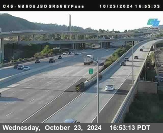 NB 805 at NB 805/5 Merge