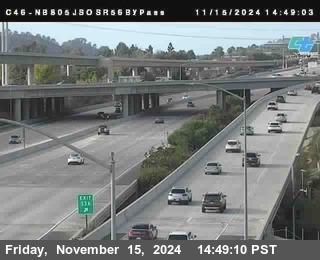 NB 805 at NB 805/5 Merge