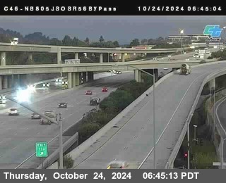 NB 805 at NB 805/5 Merge