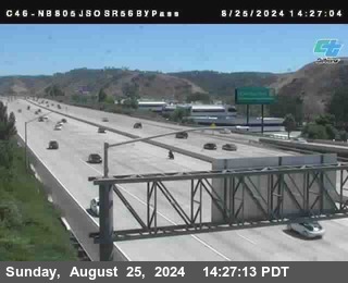 NB 805 at NB 805/5 Merge