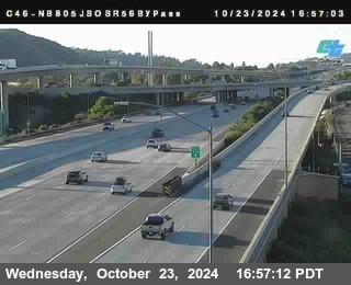 NB 805 at NB 805/5 Merge