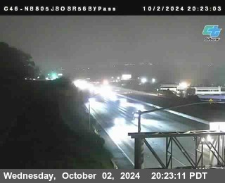 NB 805 at NB 805/5 Merge