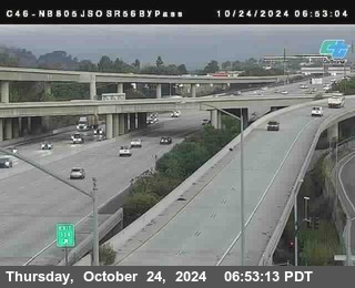 NB 805 at NB 805/5 Merge