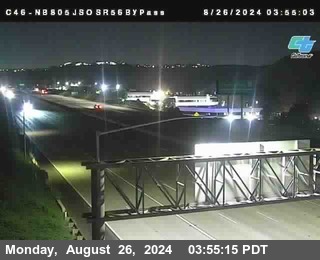 NB 805 at NB 805/5 Merge