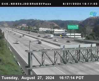 NB 805 at NB 805/5 Merge