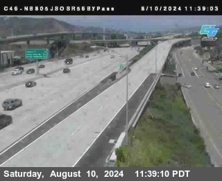 NB 805 at NB 805/5 Merge