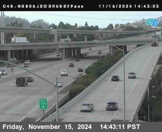 NB 805 at NB 805/5 Merge