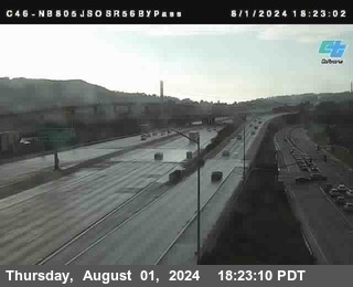 NB 805 at NB 805/5 Merge