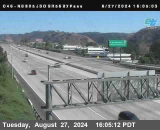 NB 805 at NB 805/5 Merge