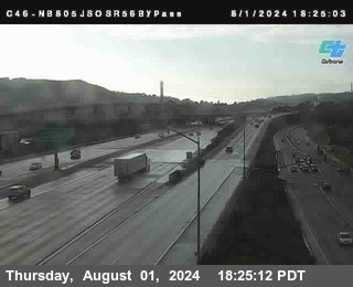 NB 805 at NB 805/5 Merge