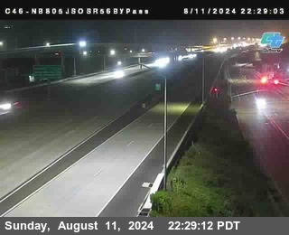 NB 805 at NB 805/5 Merge