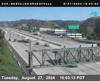 NB 805 at NB 805/5 Merge