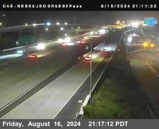 NB 805 at NB 805/5 Merge