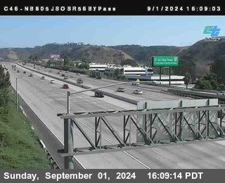 NB 805 at NB 805/5 Merge