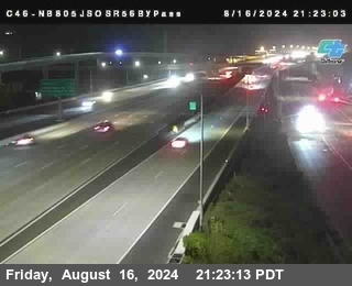 NB 805 at NB 805/5 Merge