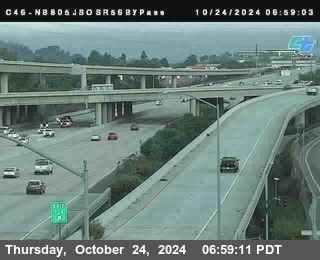 NB 805 at NB 805/5 Merge