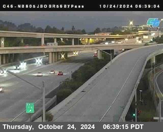 NB 805 at NB 805/5 Merge