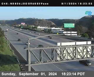 NB 805 at NB 805/5 Merge