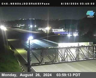 NB 805 at NB 805/5 Merge