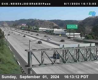 NB 805 at NB 805/5 Merge