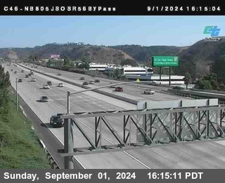 NB 805 at NB 805/5 Merge