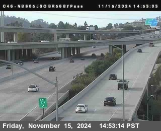 NB 805 at NB 805/5 Merge