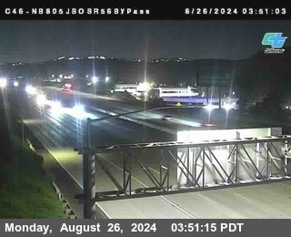 NB 805 at NB 805/5 Merge