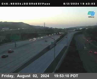 NB 805 at NB 805/5 Merge