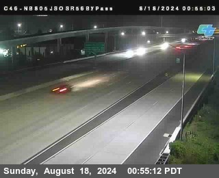 NB 805 at NB 805/5 Merge