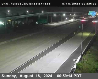 NB 805 at NB 805/5 Merge