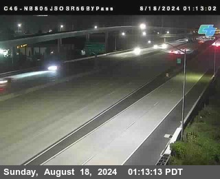 NB 805 at NB 805/5 Merge