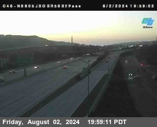 NB 805 at NB 805/5 Merge