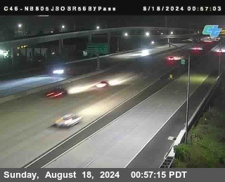 NB 805 at NB 805/5 Merge