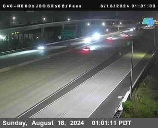 NB 805 at NB 805/5 Merge