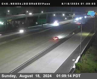 NB 805 at NB 805/5 Merge