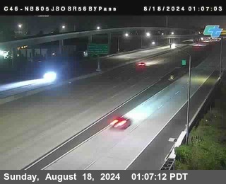 NB 805 at NB 805/5 Merge